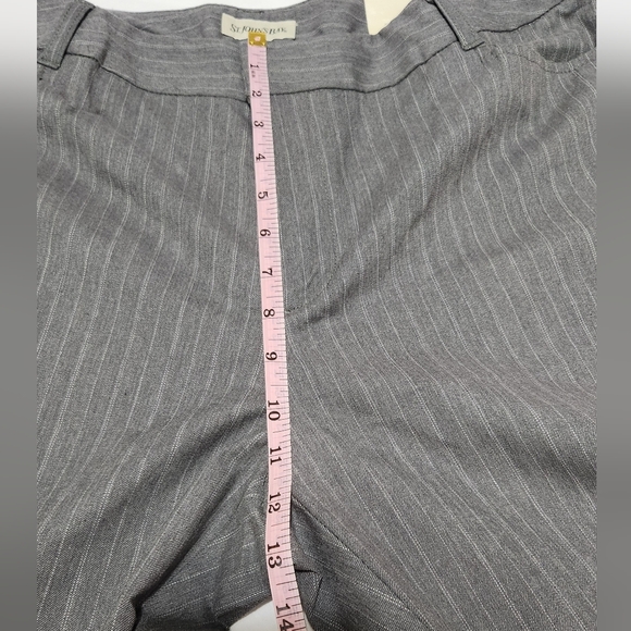 St. John's Bay Pants Woman Grey Size 16 - Picture 9 of 11